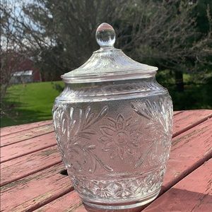 Crystal Cookie jar